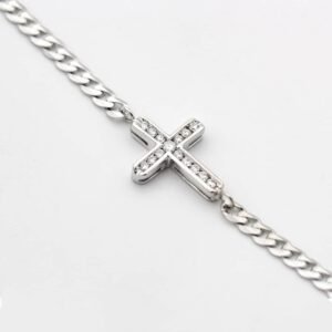 İtalyan Fremada Zincir Sarı Taş Kolye